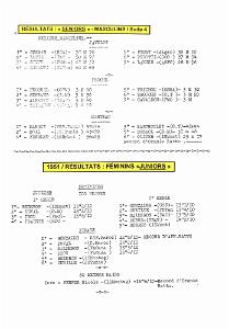 LOA A XV CHAMPIONNATS ATHLETISME AFN   1951 (11)